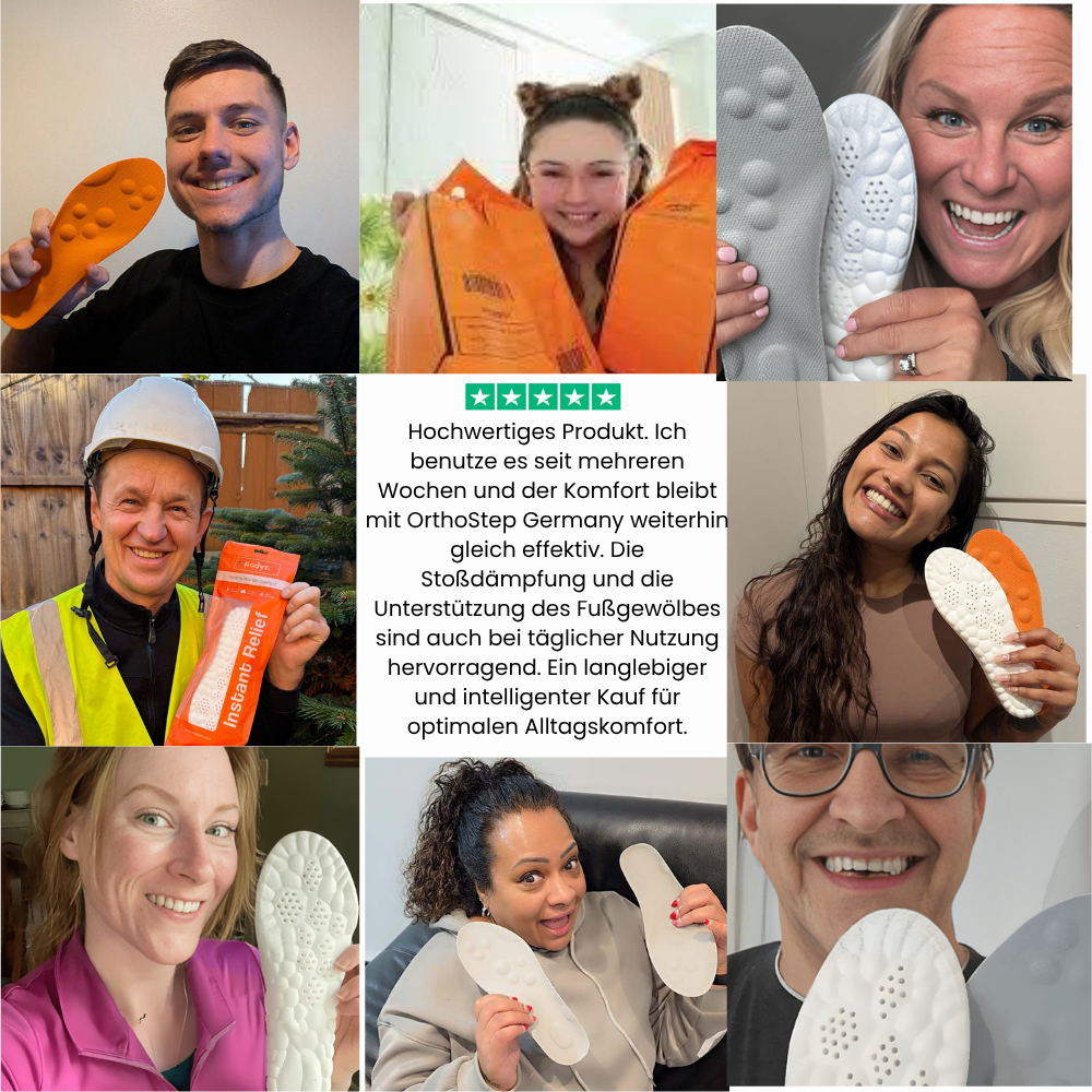 Sport-Latex-Einlegesohlen-OrthoStep™ Germany